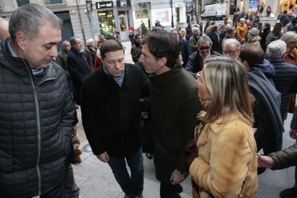 Funeral de Marcelo Conrado Antón en Oviedo