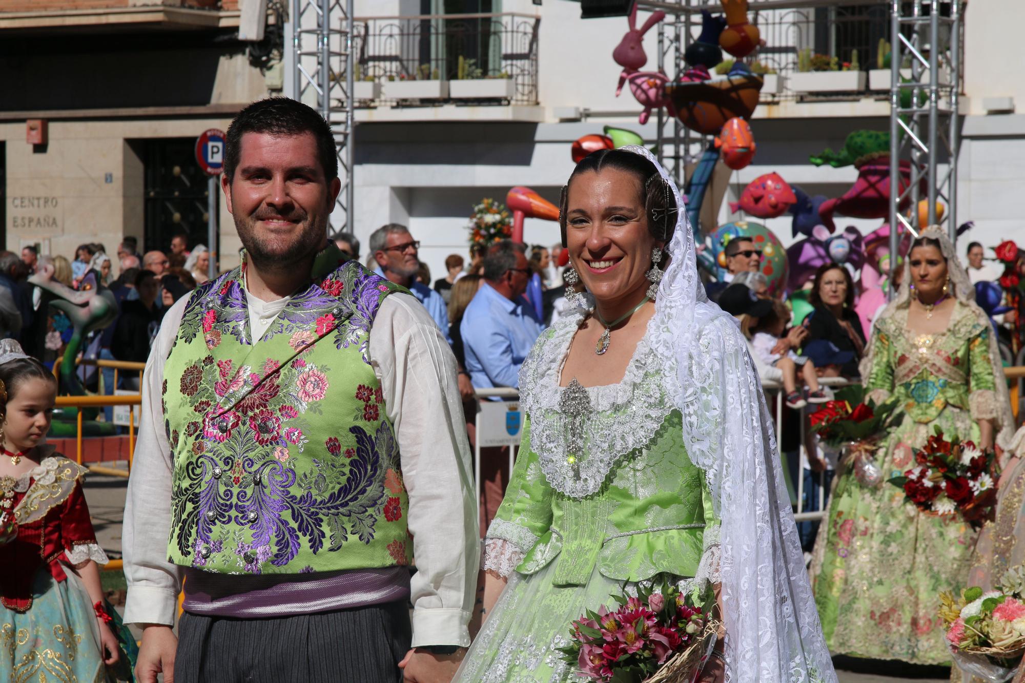 Las mejores imágenes de la 'Ofrena' de las Fallas de Burriana