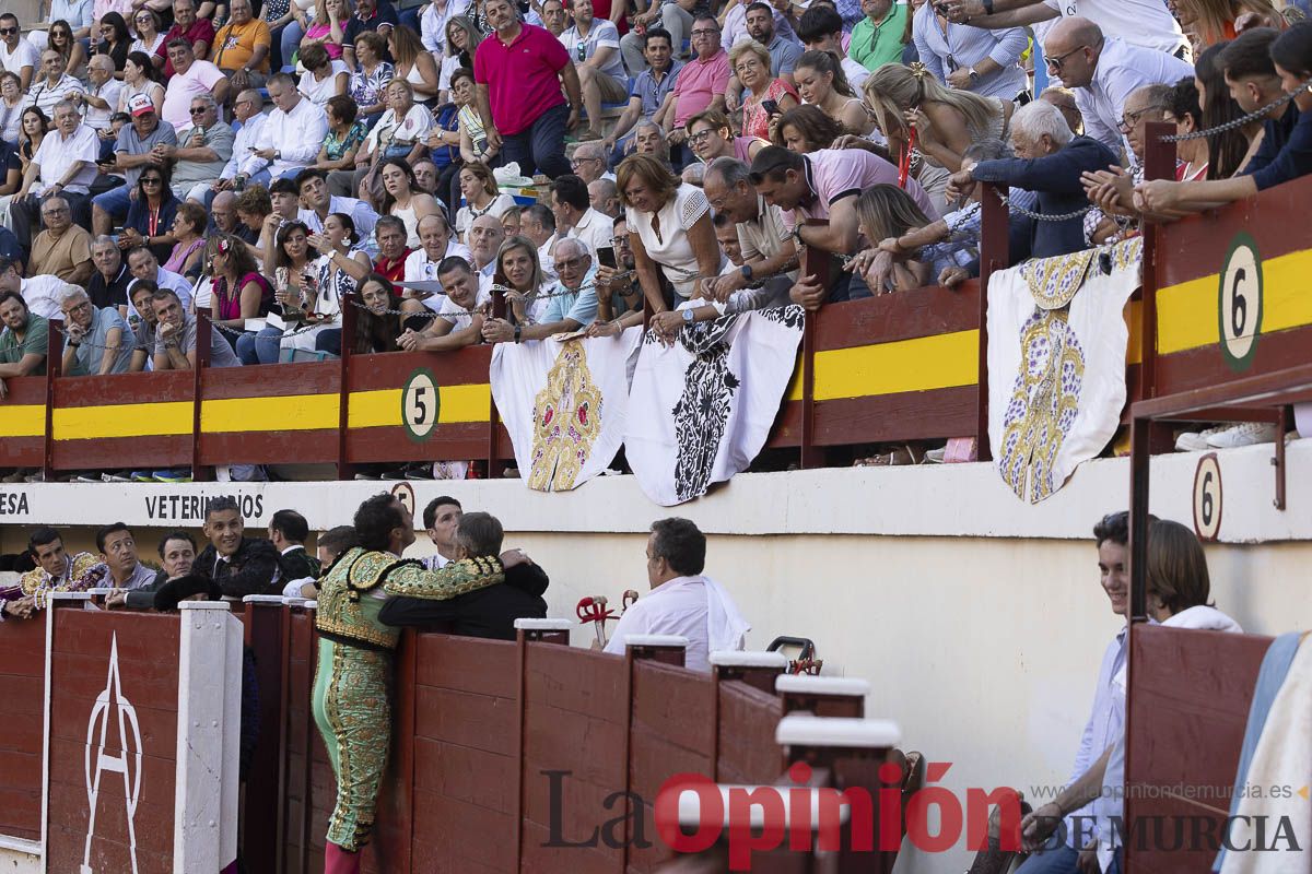 Corrida de toros en Abarán (El Fandi, Emilio de Justo, El Payo)