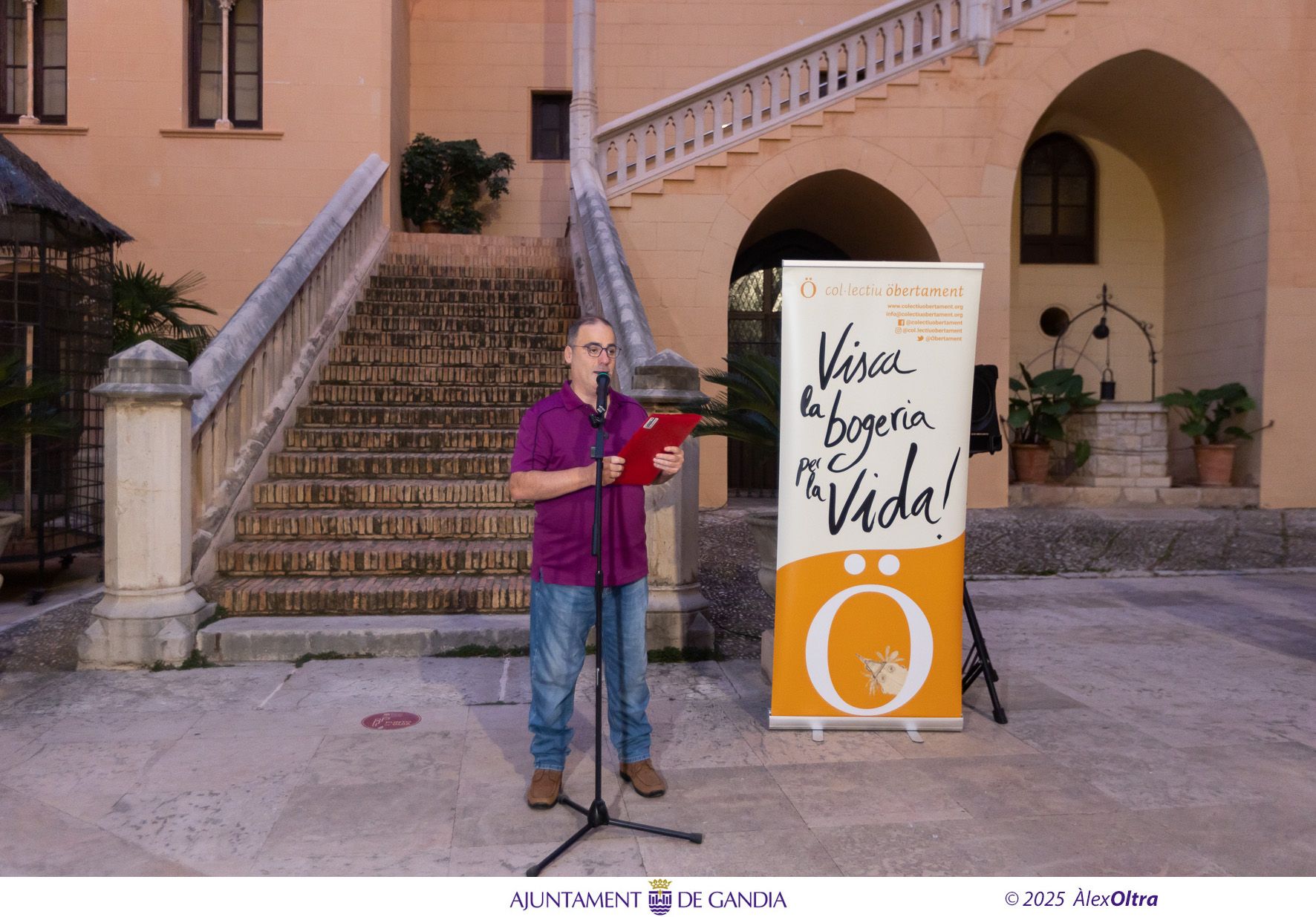 Öbertament expone en el Palau Ducal de Gandia