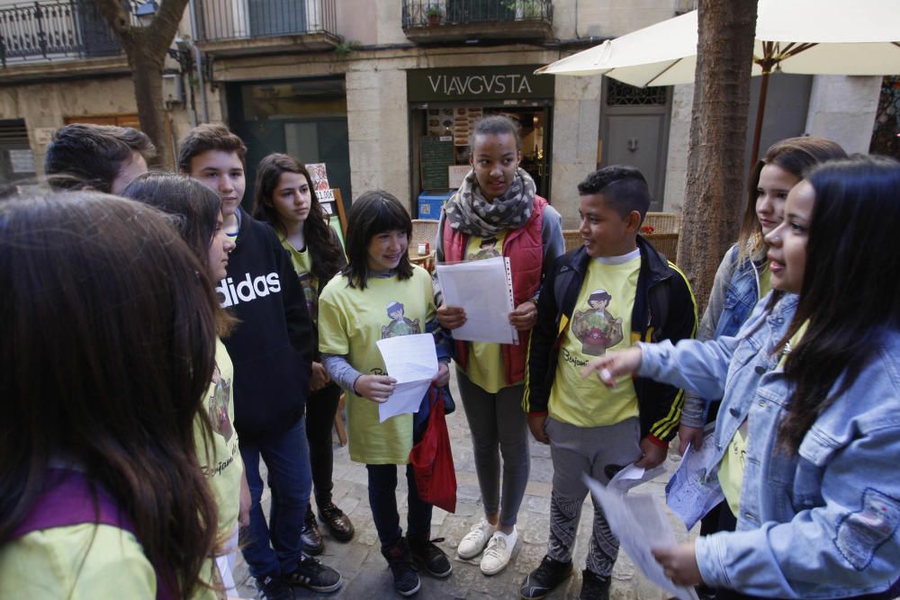 Trobada d''alumnes de municipis amb patrimoni jueu