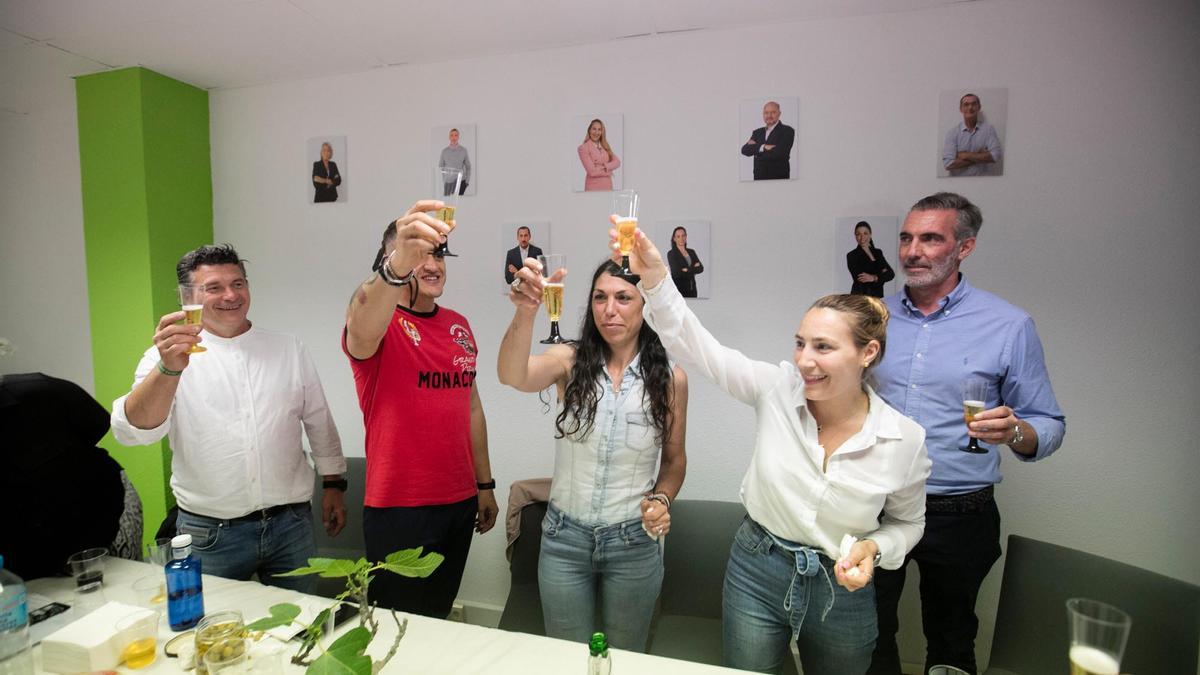 Vox celebra los resultados de las elecciones municipales y autonómicas en Ibiza