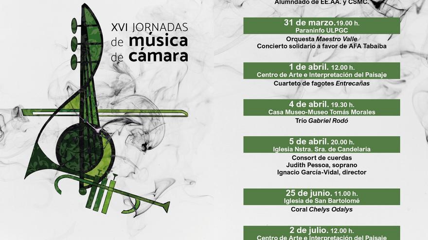 Las Jornadas de Música de Cámara Villa de Moya celebran su XVI edición