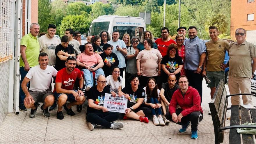 El Trail de Lantero recaudó más de 8.200 euros para la Asociación Rey Aurelio