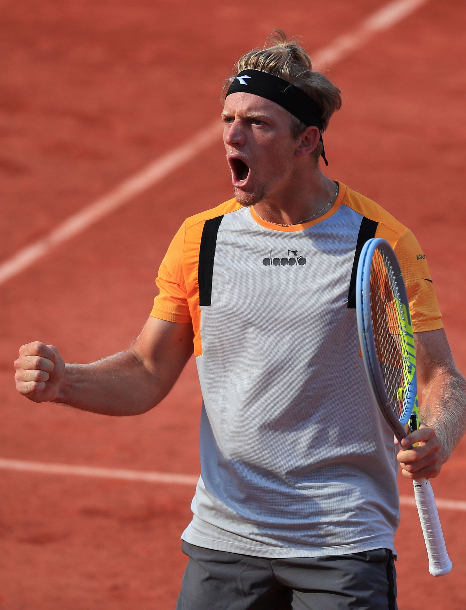 Las imágenes de los octavos de final de Roland Garros entre Alejandro Davidovich y Federico Delbonis