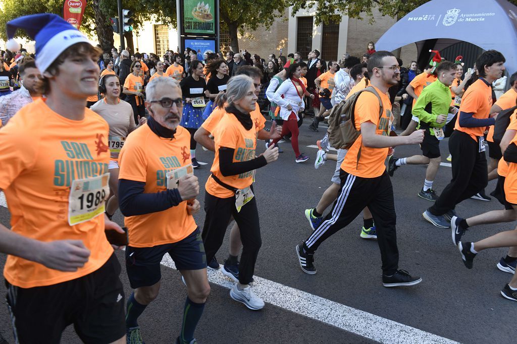 La San Silvestre 2025 en Murcia, en fotografías