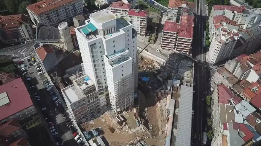 Del Xeral a la Ciudad de la Justicia, a vista de dron