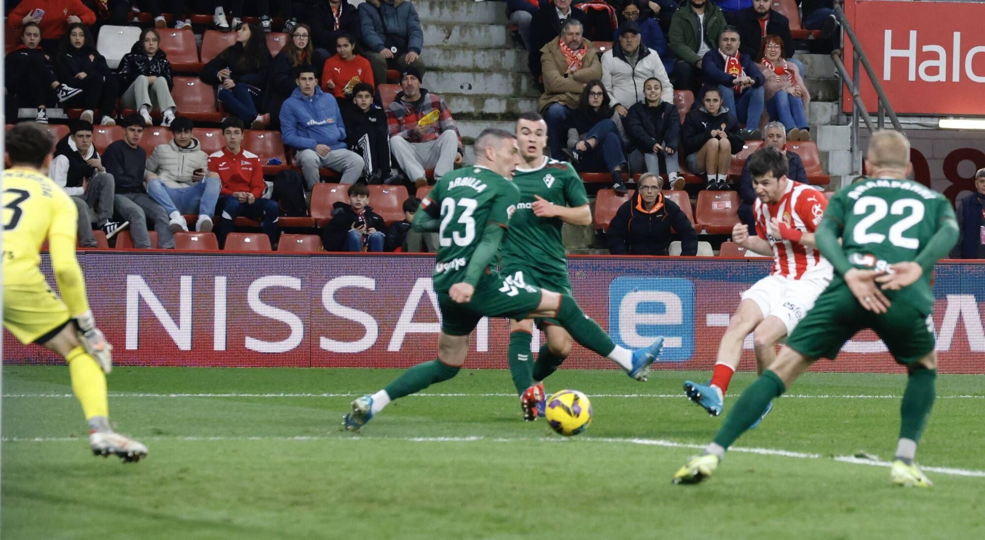Las imágenes del Sporting-Eibar