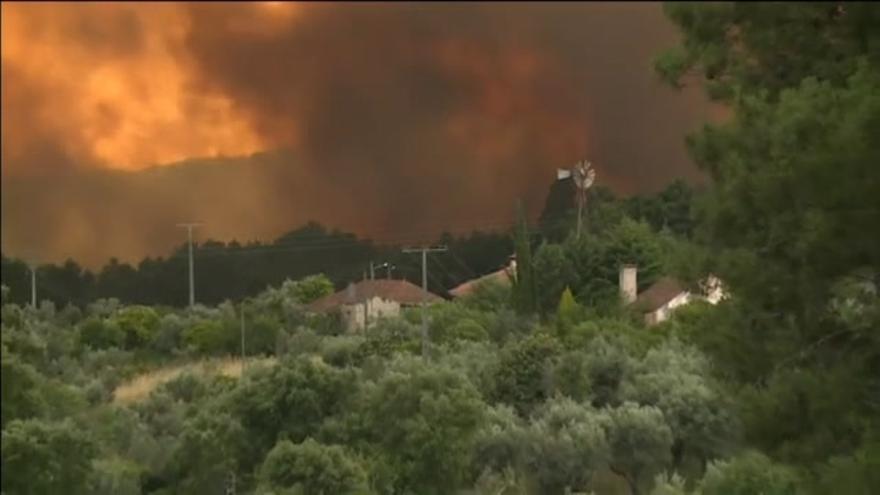 Se eleva a 62 el número de fallecidos en el incendio de Portugal