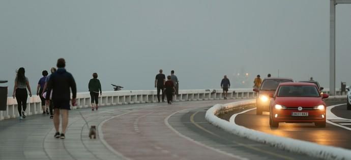 El viento sur lleva la calima a todo el ...