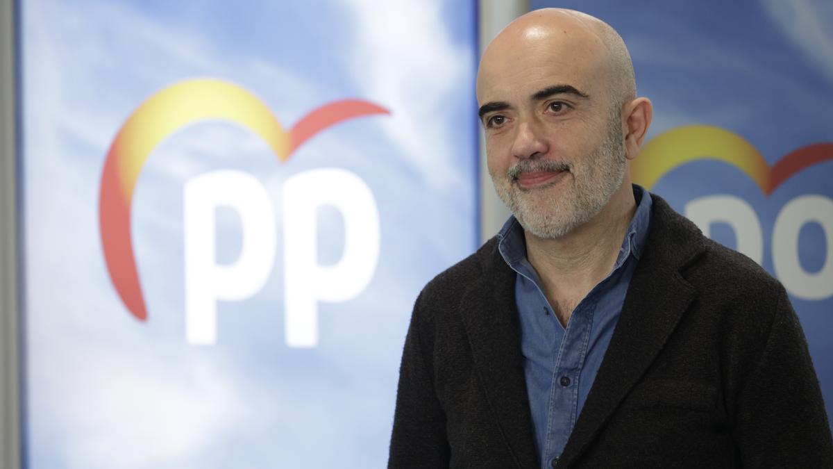 BARCELONA 11/01/2023  Barcelona.  Presentación de Daniel Sirera como candidato del PP en Barcelona a las elecciones municipales         FOTO de FERRAN NADEU