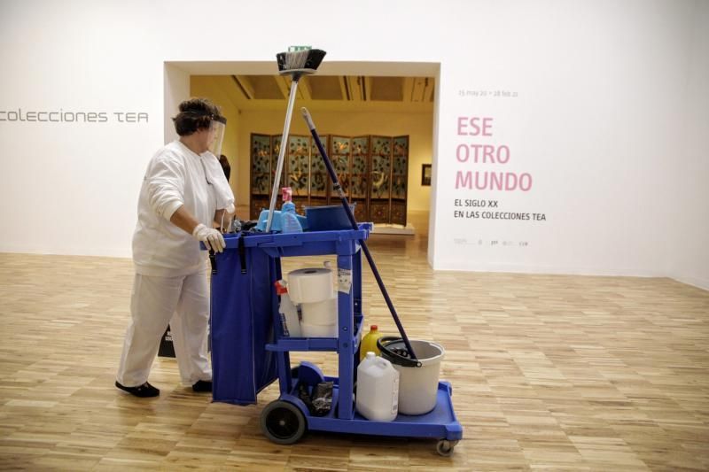 Reapertura de TEA Tenerife Espacio de las Artes con la inauguración de una nueva exposición: ?Ese otro mundo, el Siglo XX en las colecciones de TEA  | 15/05/2020 | Fotógrafo: Delia Padrón