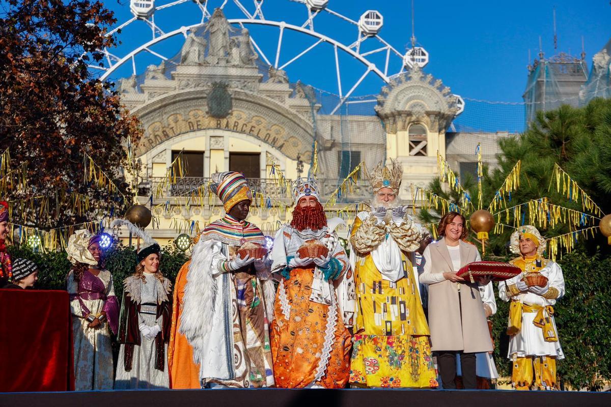 La Cabalgata vuelve a llenar de magia Barcelona.