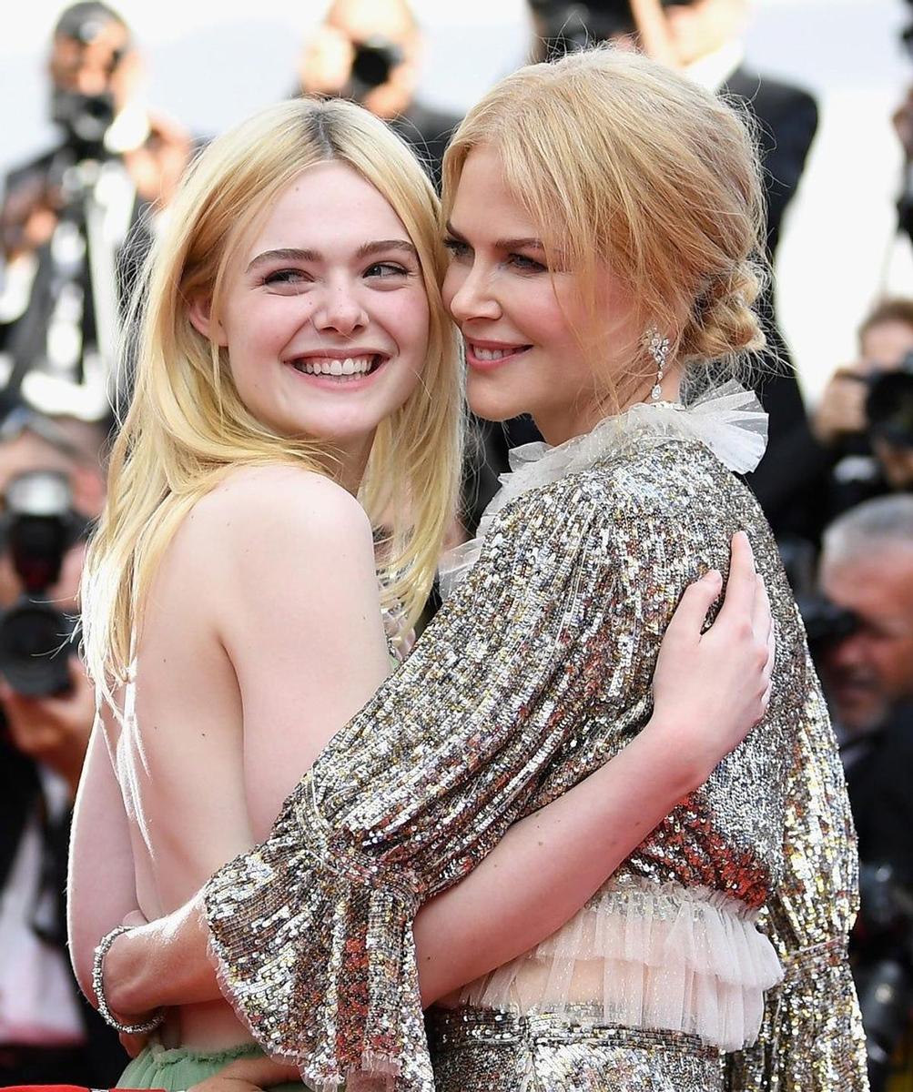 Elle Fanning y Nicoles Kidman en Cannes