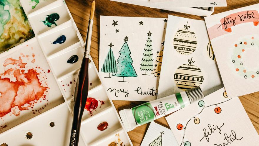 Manualidades navideñas, una buena opción para pasar tiempo en familia