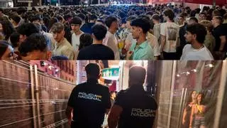 Las dos caras de las Hogueras: mientras unos bailan, otros patrullan