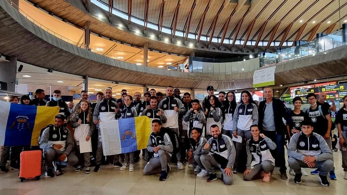 Los integrantes de la provincia tinerfeña de la selección canaria obtuvieron unos grandes resultados en el Campeonato de España por selecciones