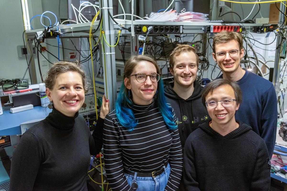 El equipo protagonista de esta investigación (de izquierda a derecha): Birgit Stiller, Laura Blázquez Martínez, Andreas Geilen, Changlong Zhu, Philipp Wiedemann (fltr).