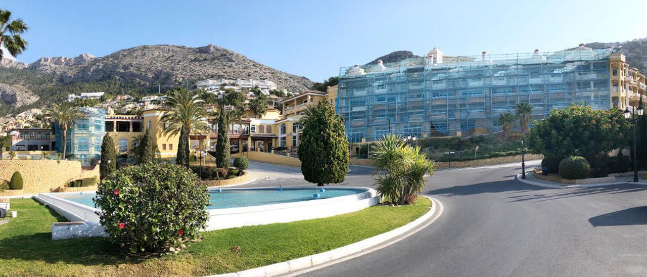 Hotel Zem Wellness Retreat Altea, en obras.