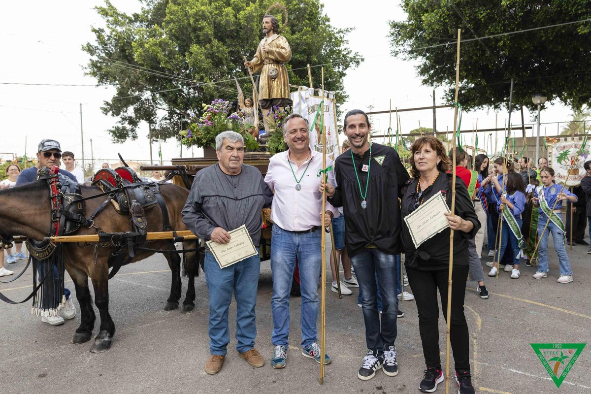 Fervor en el Camp d'Elx con Isidro