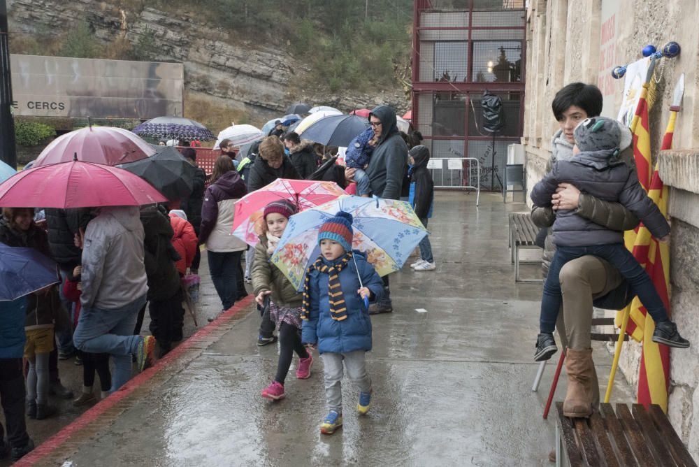 Recollida de carbó al museu de les mines de carbó