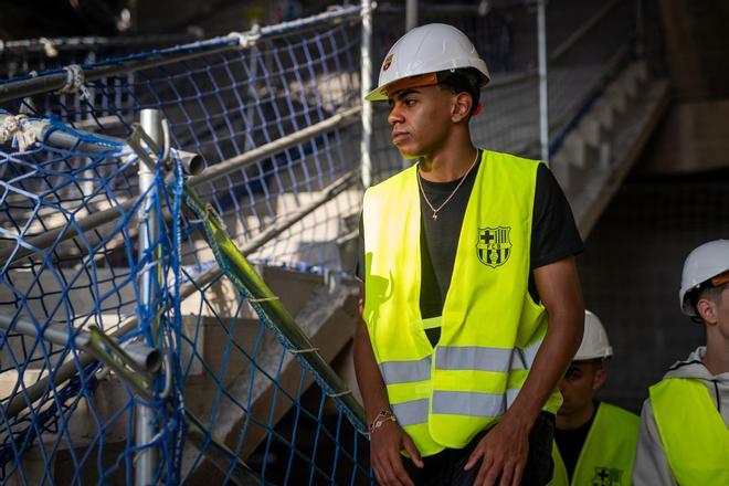 ¿Mbappé? Las imágenes de Lamine Yamal en el Camp Nou que ilusionan al barcelonismo