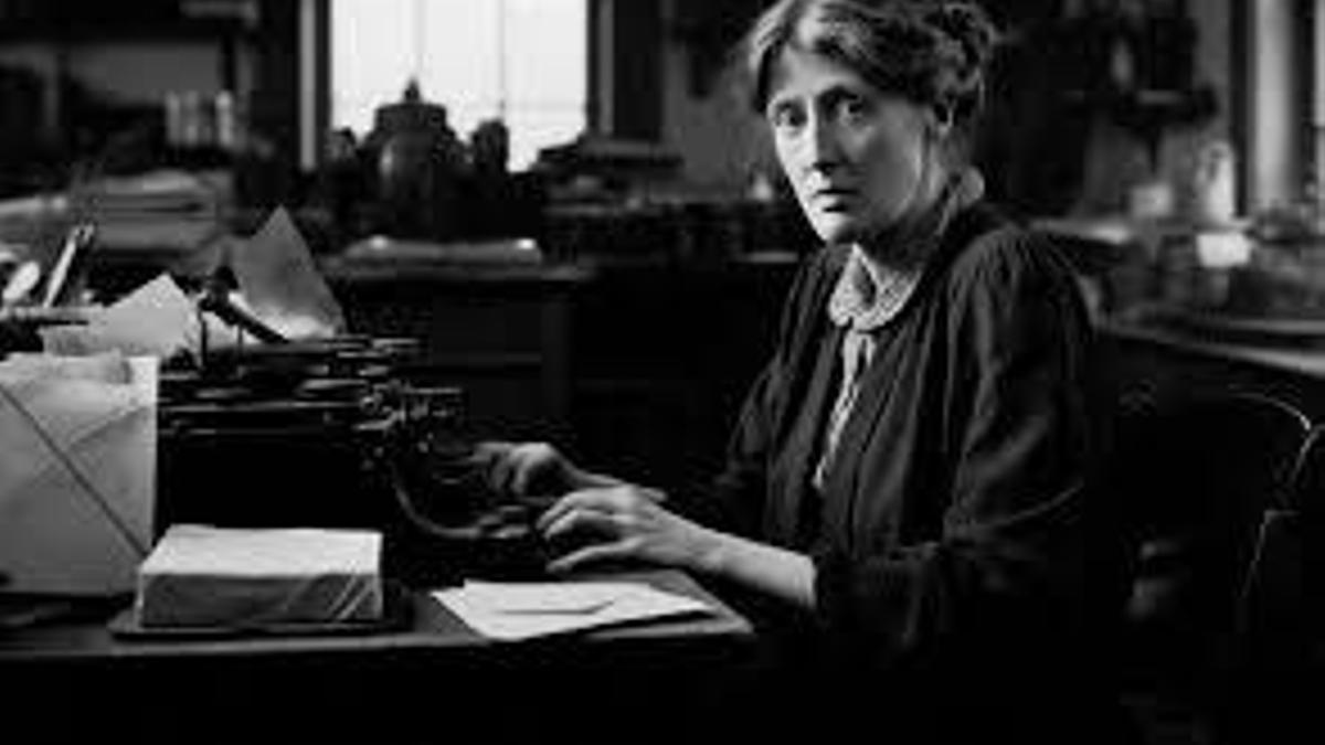 La escritora inglesa Virginia Woolf.