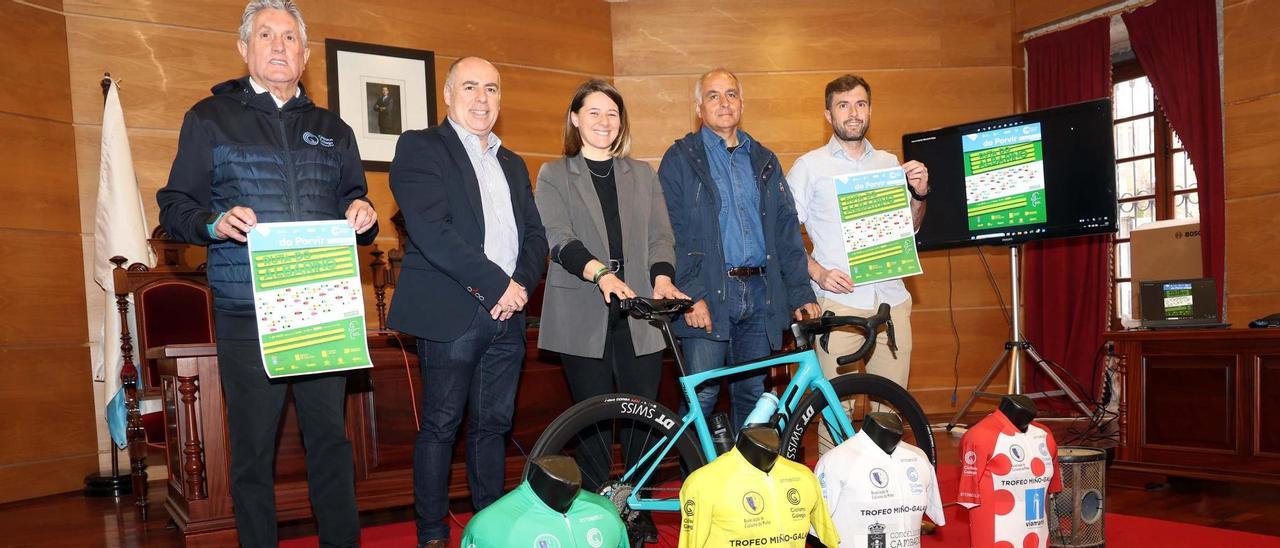 Xunta, Diputación y Concello van de la mano de Federación Gallega y Club Ciclista Cambados en la organización del evento.