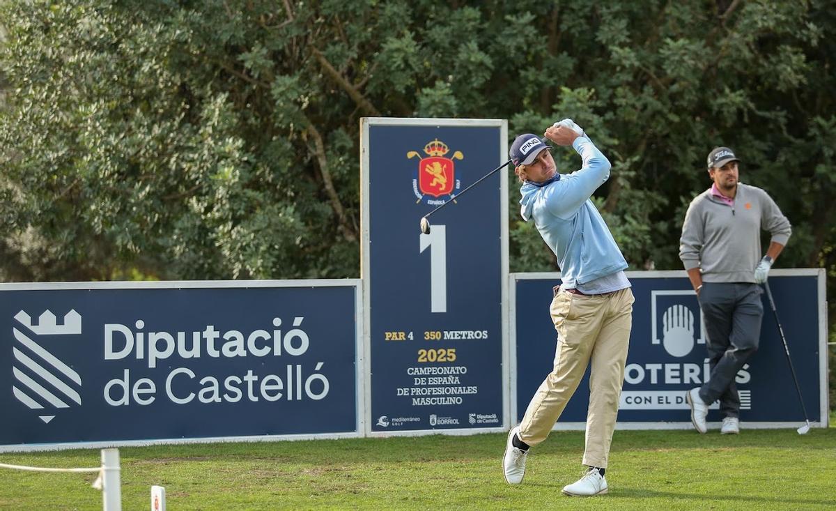 Uno de los participantes en la primera jornada del Campeonato de España Profesional Masculino.