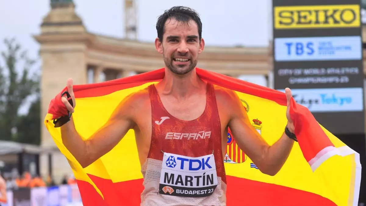 Álvaro Martín: "Debemos reivindicarnos porque esto es un éxito de la marcha española"