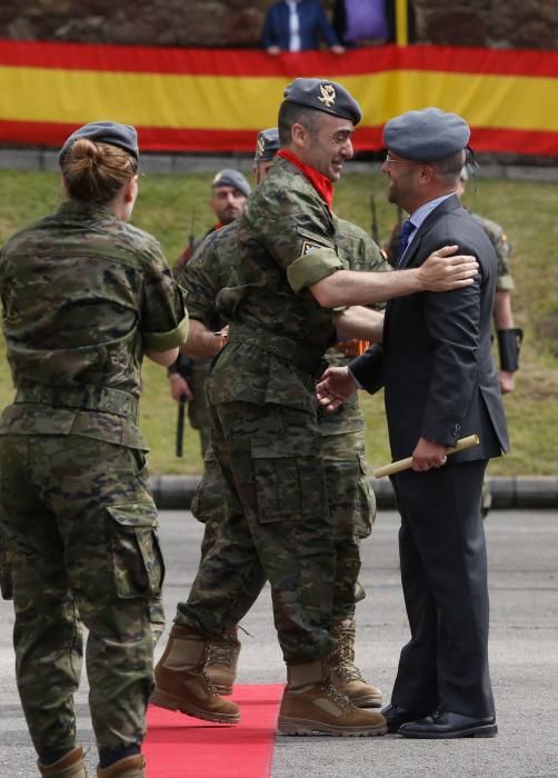 Aniversario de la Brigada Galicia en el acuartelamiento de Cabo Noval.