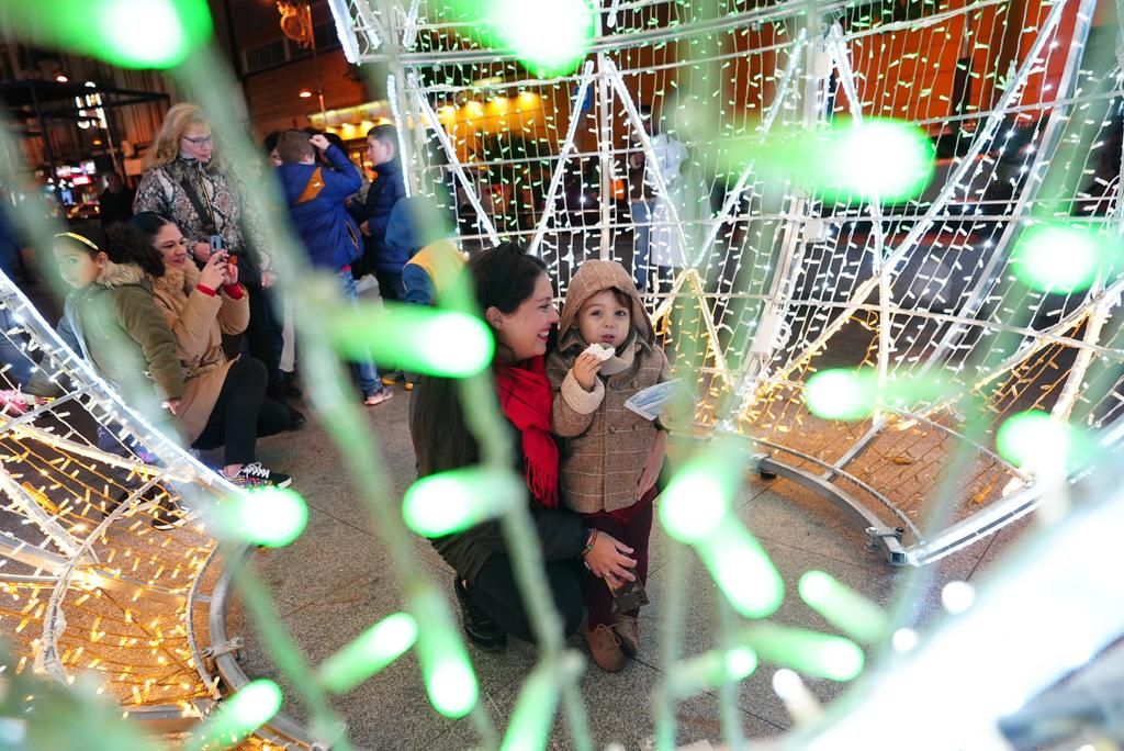 Llegó la luz de la Navidad a los pueblos de Córdoba