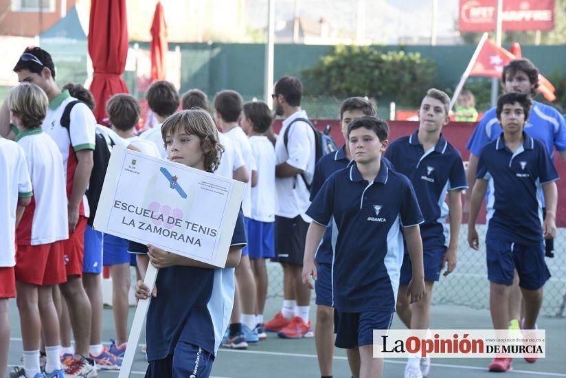 Inauguración del Campeonato Nacional de Tenis Alevín en el Club Cordillera