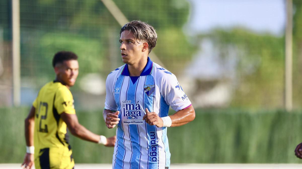 Haitam estuvo muy activo en el amistoso frente al Al-Ittihad