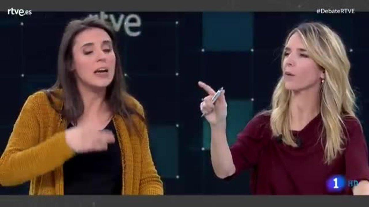 Irene Montero y Cayetana Álvarez de Toledo se enzarzan por el tema de las violaciones