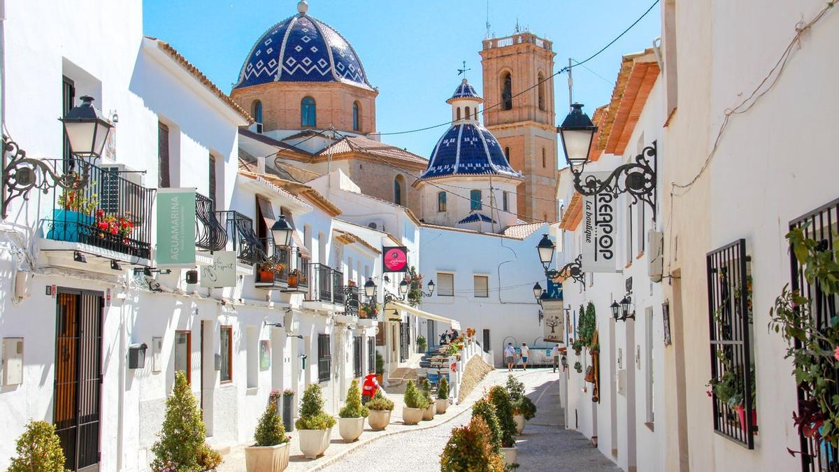 Calle San Miguel, Altea, Alicante, Calles más bonitas de España