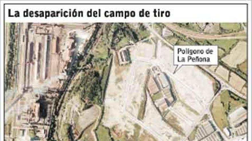 El cambio de trazado de un acceso a la futura Zona Logística acaba con el campo de tiro