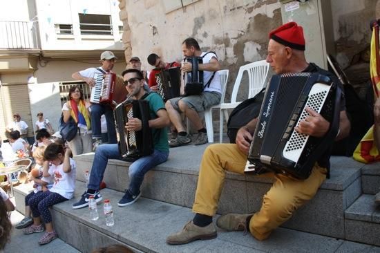 Macrogaleria de la Diada a Berga