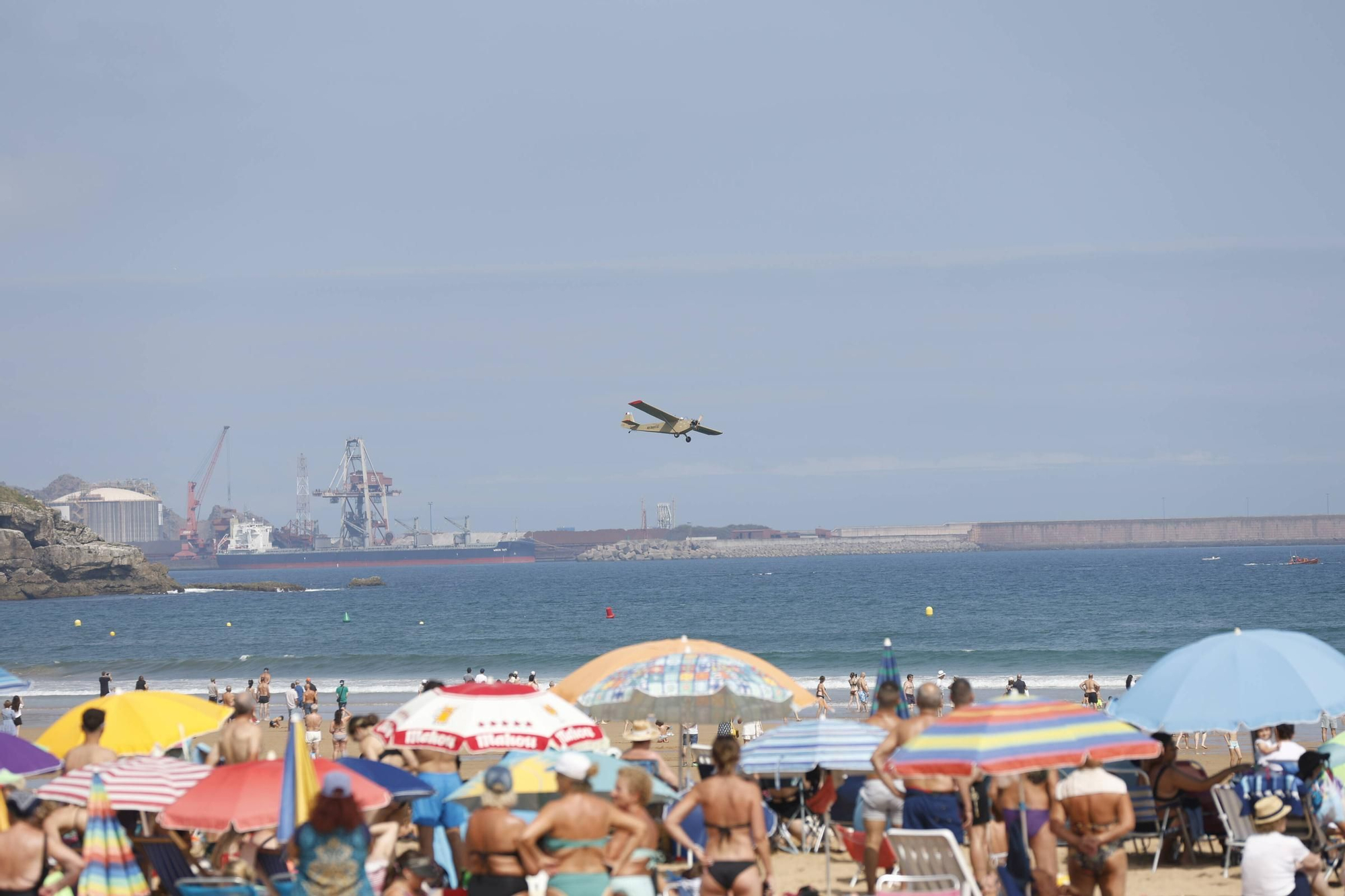 El espectacular y multitudinario Festival Aéreo de Gijón, en imágenes