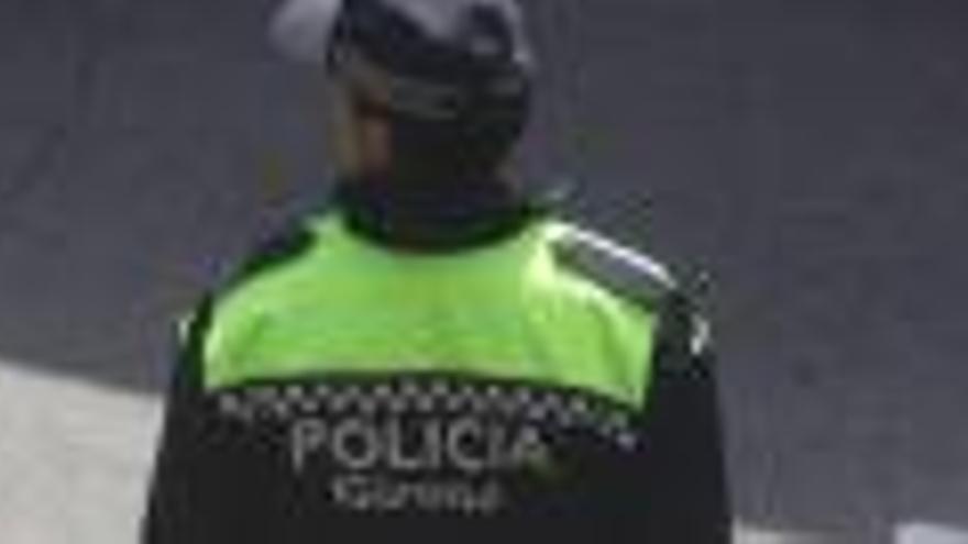 Un agent de la Policia Municipal de Girona