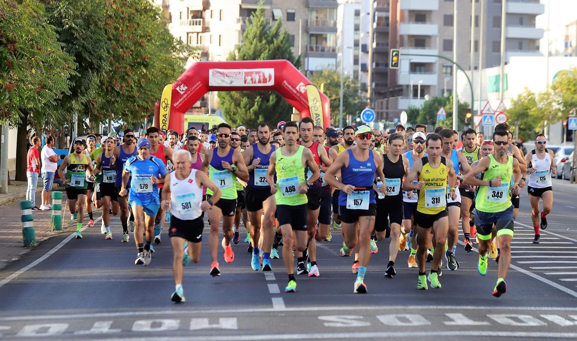 Las imágenes de la Media Maratón Córdoba-Almodovar