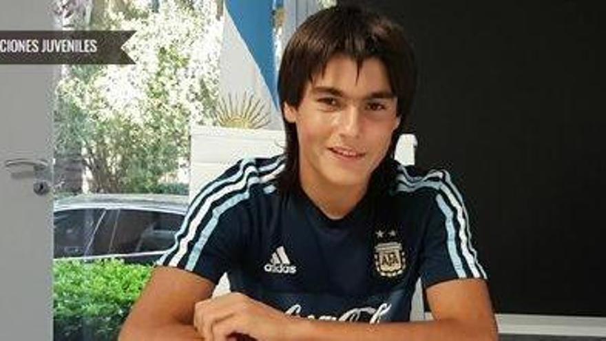 Luka Romero protagoniza un reportaje en la página web de la Asociación de Fútbol Argentino.