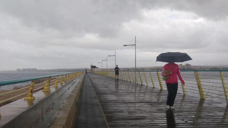 Imagen del paseo del dique de Levante en Torrevieja, hoy/ D. Pamies