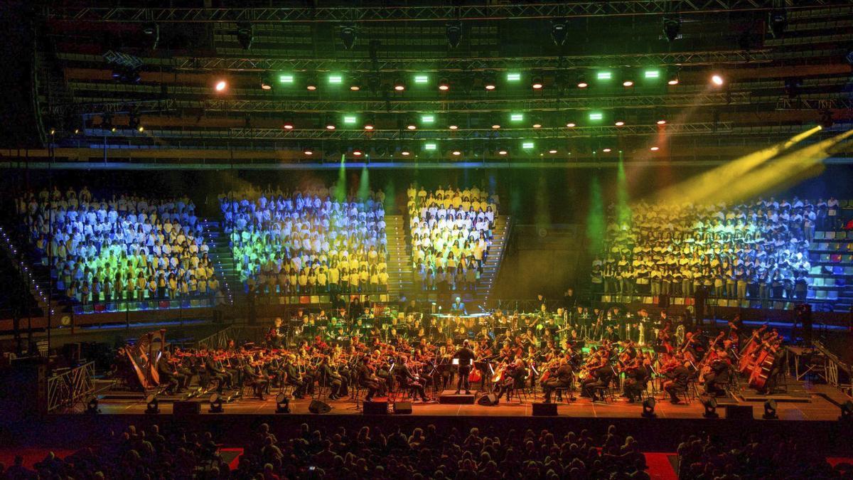 'Chorus': Música desde A Coruña por la paz y la solidaridad con más de 600 músicos y coralistas