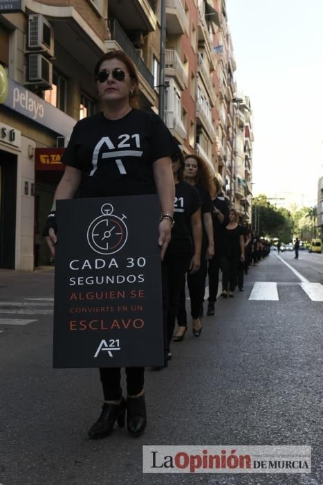 Marcha contra la explotación sexual en Murcia