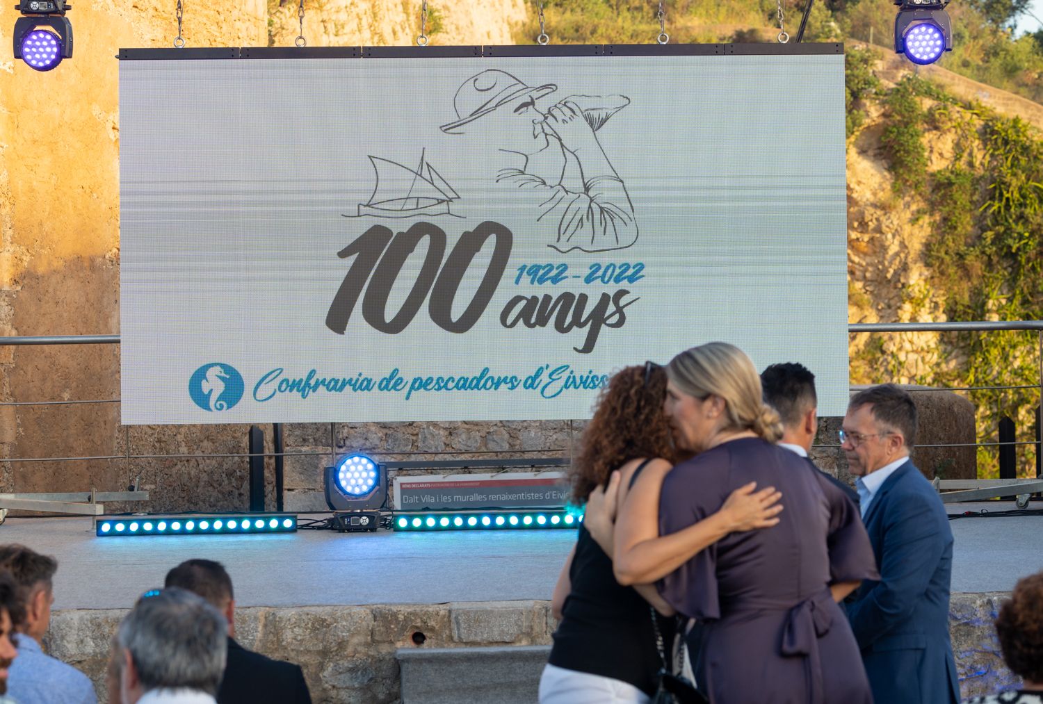 Las imágenes del centenario de la Cofradía de pescadores de Ibiza y Formentera