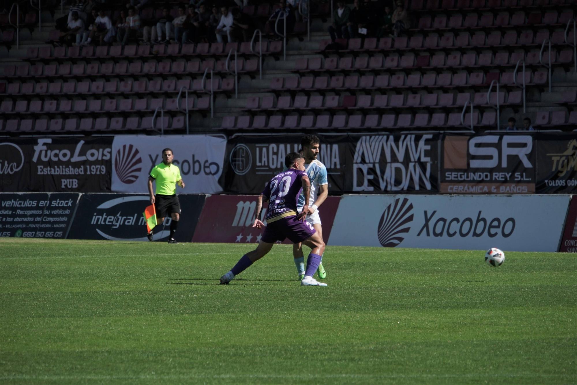 SD Compostela 3 - Palencia 0: las imágenes del partido