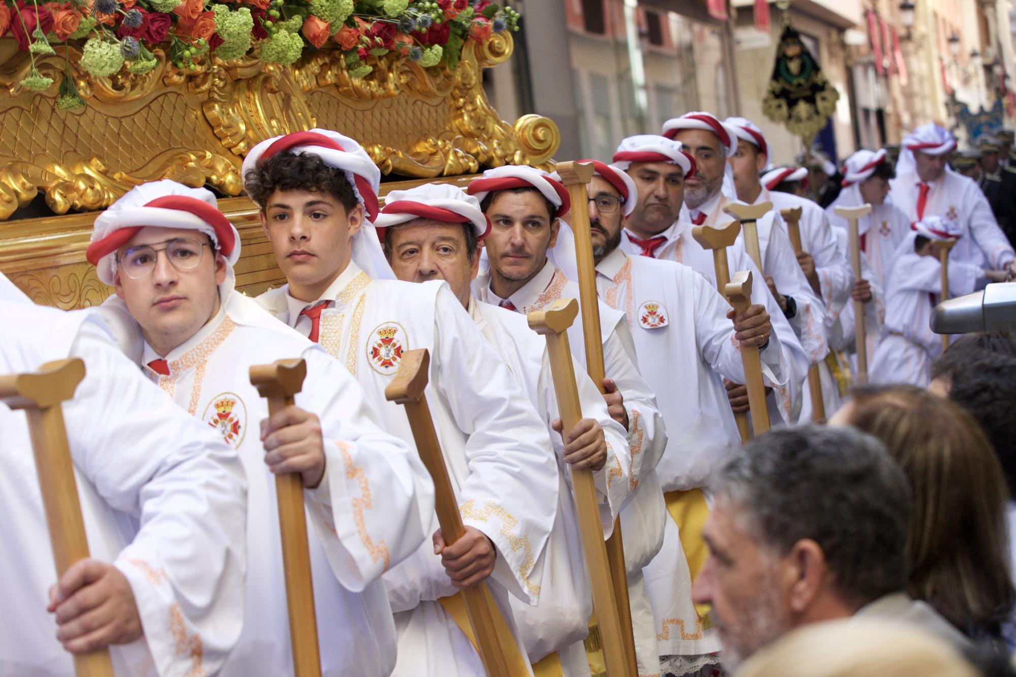 Las imágenes de la procesión del Domingo de Resurreción en Murcia