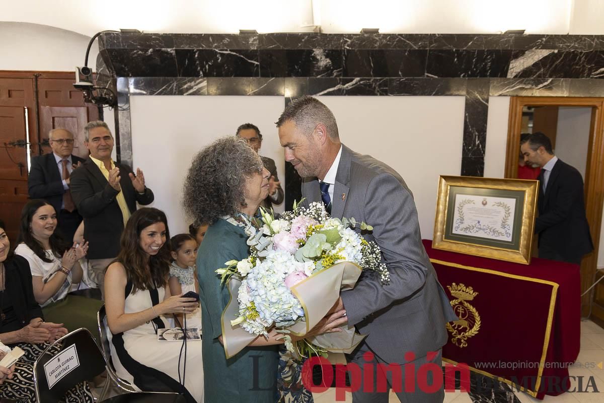 Así se ha vivido el emocionante acto del nombramiento de 'Hijo Predilecto' de Caravaca al doctor Juan Manuel Laborda