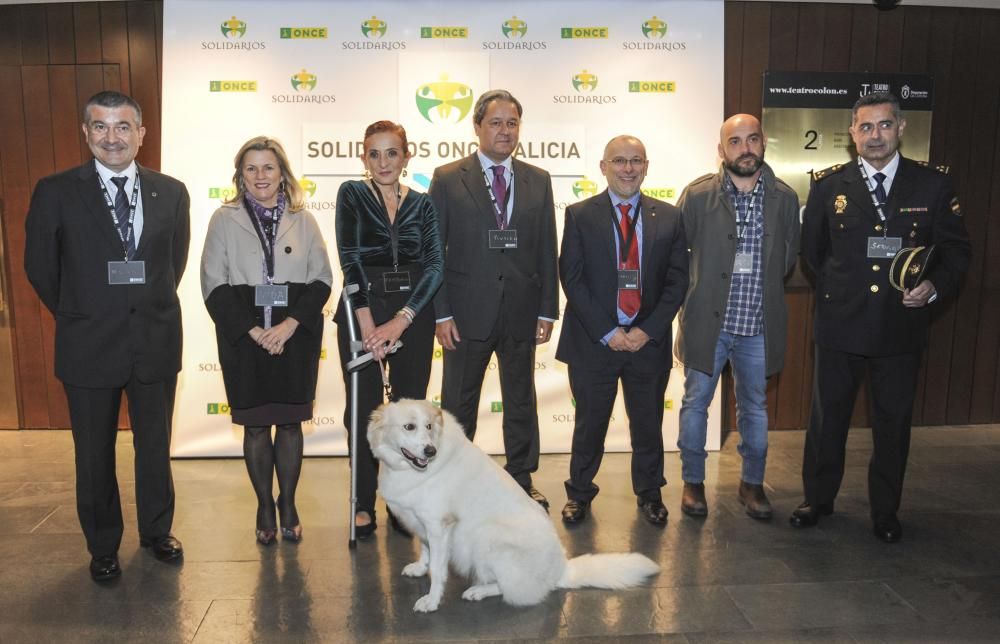 La ONCE premia en A Coruña la solidaridad gallega